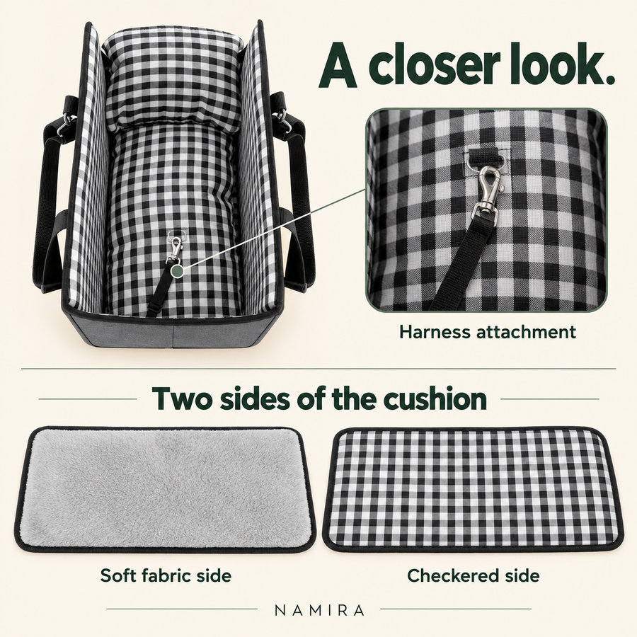 Namira console seat cushion and raised sides