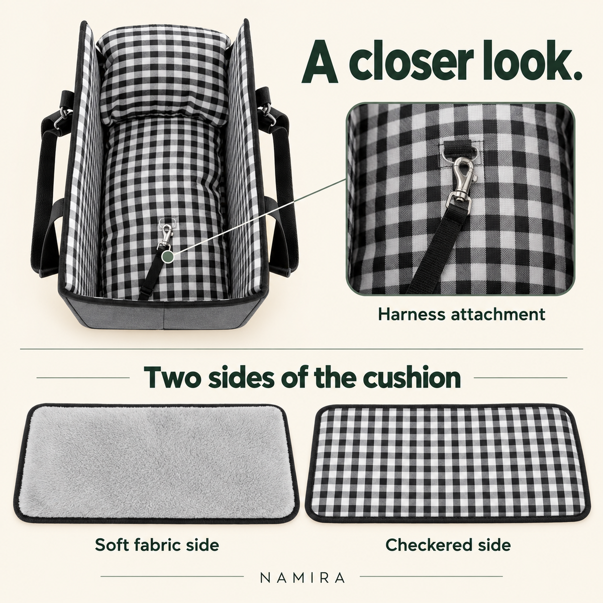 Namira Console Dog Seat
